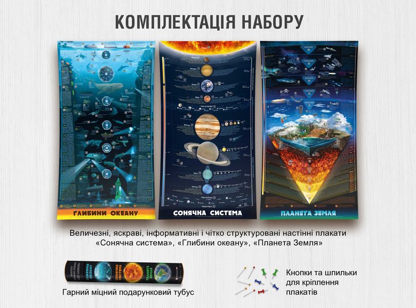 Комплект розумних плакатів «Світ навколо» F005629 фото