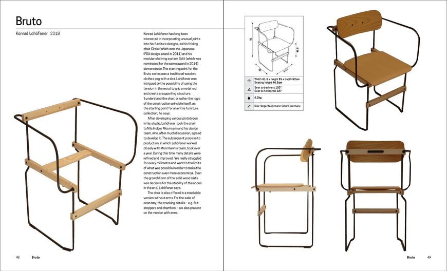 Chair Anatomy: Design and Construction F008070 фото