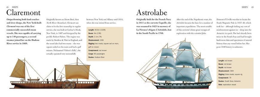 Ships: The History and Specifications of 300 World-Famous Ships F012673 фото