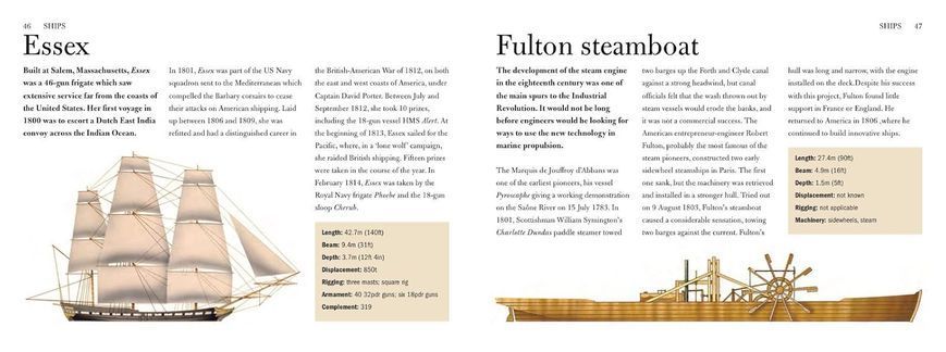 Ships: The History and Specifications of 300 World-Famous Ships F012673 фото