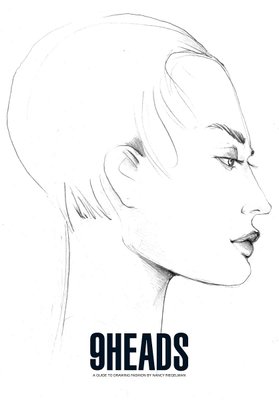 9 Heads: A Guide to Drawing Fashion. Nancy Riegelman F003103 фото