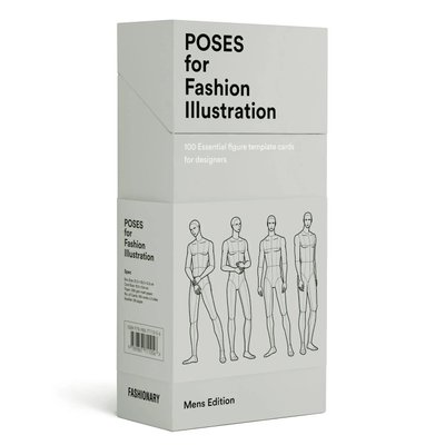Poses for Fashion Illustration - Mens (Card Box) F001123 фото