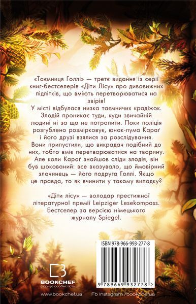 Діти лісу. Таємниця Голлі. Книга 3 F003802 фото