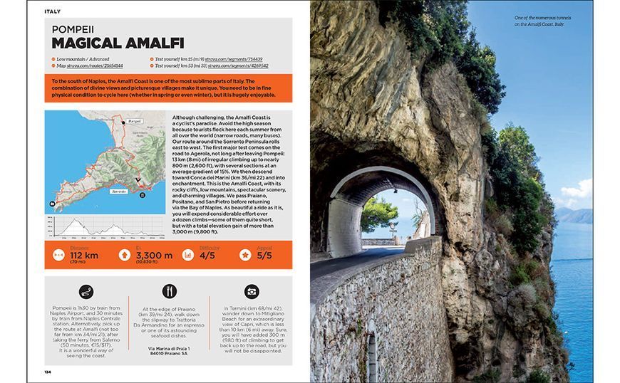 Cycling Atlas Europe: The 350 Most Beautiful Cycling Trips in Europe F011625 фото
