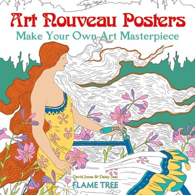 Art Nouveau Posters (Art Colouring Book) F009014 фото