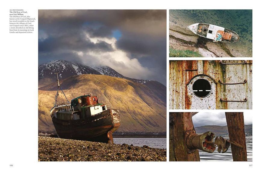 Abandoned Scotland: Colourful Photographic Guide to Abandoned Scotland from Castles to Former Factories F012779 фото