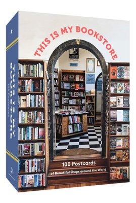 This Is My Bookstore: 100 Postcards of Beautiful Shops around the World F001946 фото