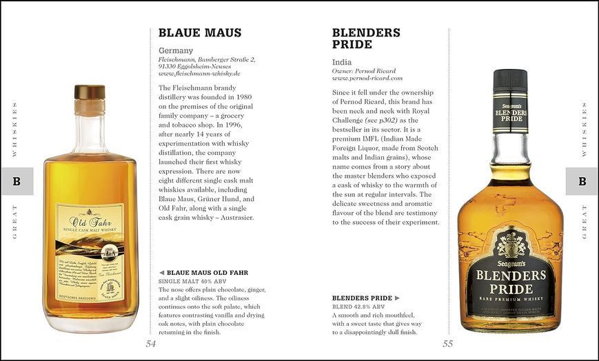 Great Whiskies. 500 of the Best from Around the World F009290 фото