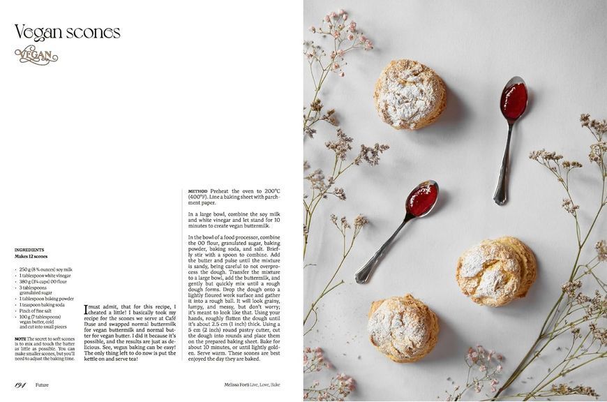 Live, Love, Bake: New and Classic Italian, English, and French Recipes for Cakes, Cookies and Other Desserts F014195 фото