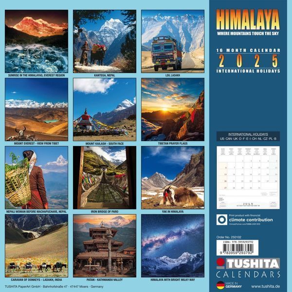Himalaya Календар 2025 F012887 фото