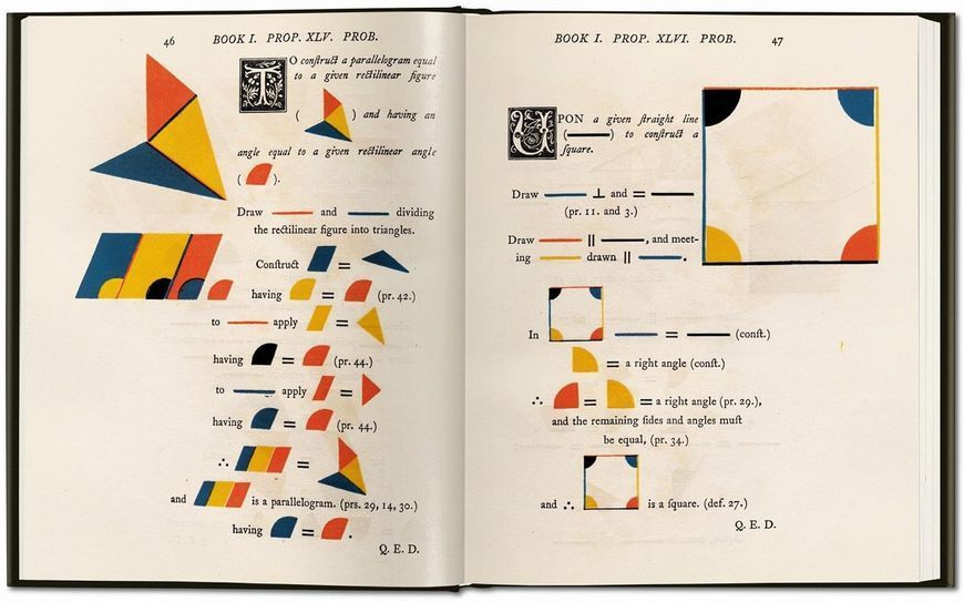 Oliver Byrne. The First Six Books of the Elements of Euclid F010340 фото