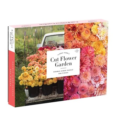Floret Farm's Cut Flower Garden Double-Sided 500 Piece Jigsaw Puzzle F001522 фото