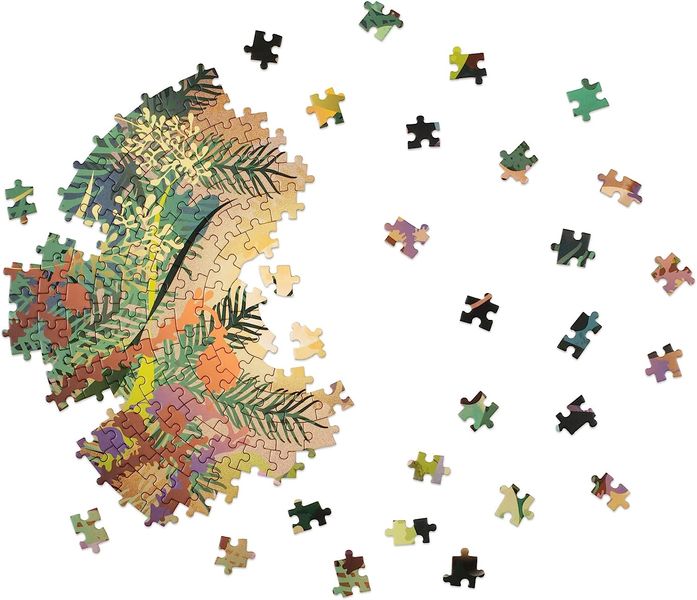 Forest Dream: A Flow State Circular Jigsaw Puzzle F008077 фото