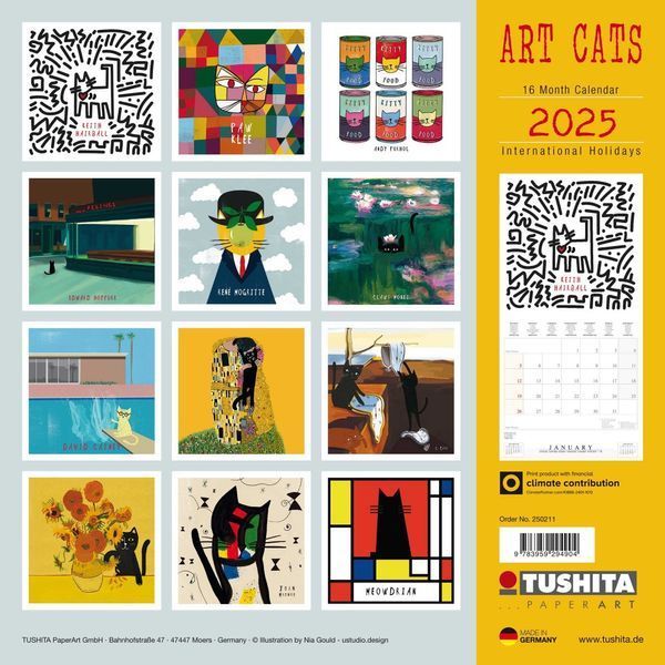 Art Cats Календар 2025 F012893 фото