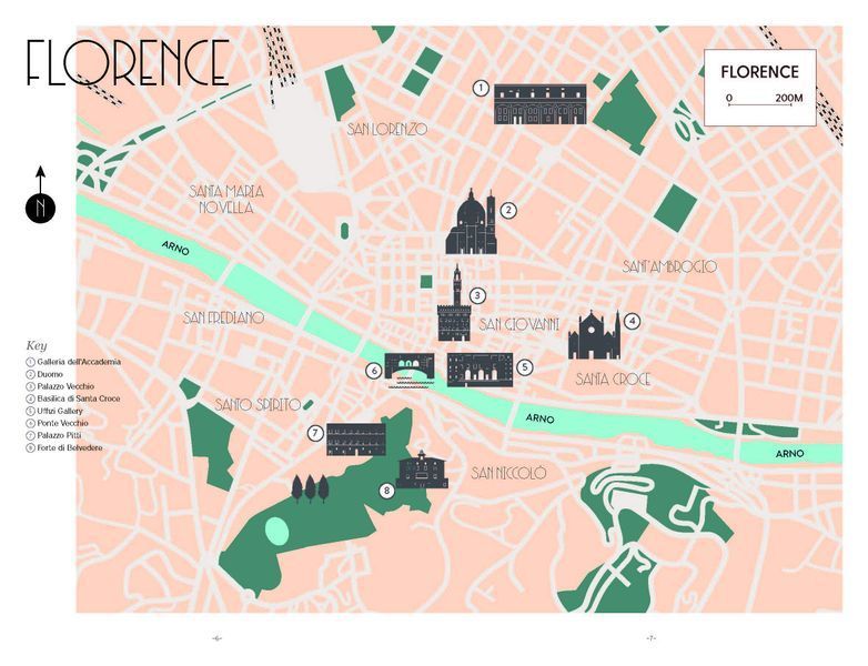 Lost in Florence: An Insider&rsquo;s Guide to the Best Places to Eat, Drink and Explore F001676 фото