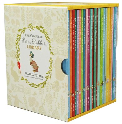 The Complete Peter Rabbit Library Box Set With 23 Volumes F009696 фото