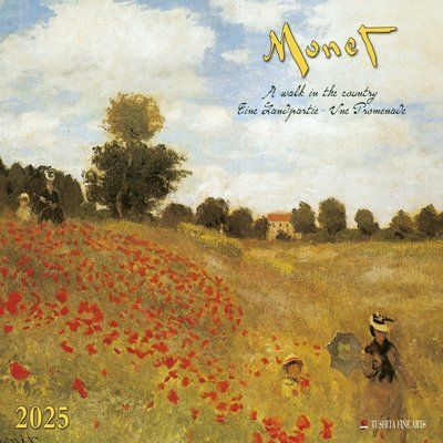 Claude Monet - A Walk in the Country Календар 2025 F012895 фото