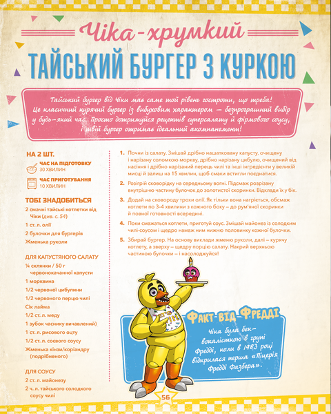 П&rsquo;ять ночей із Фредді. Кулінарна книга. Офіційне видання Роб Морріс F015380 фото
