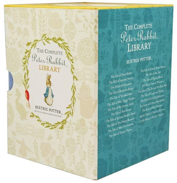 The Complete Peter Rabbit Library Box Set With 23 Volumes F009696 фото