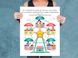 Комплект коуч-плакатів «Як спілкуватися з дитиною». 10 важливих інфографік, створених на базі книжок-бестселерів, про те, як будувати стосунки з дітьми і ростити їх щасливими й успішними F005612 фото 3