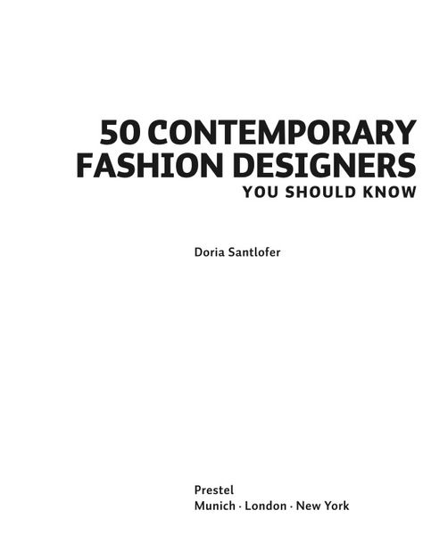 50 Contemporary Fashion Designers You Should Know F001306 фото