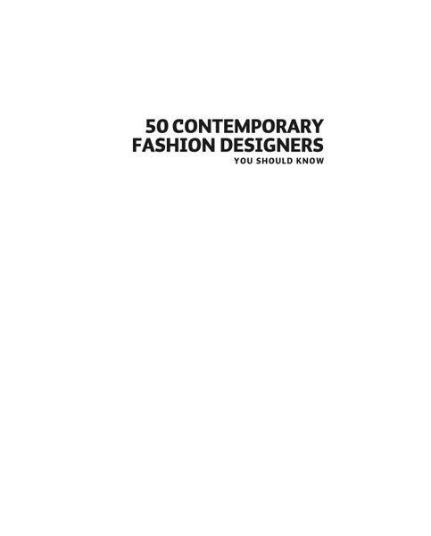 50 Contemporary Fashion Designers You Should Know F001306 фото
