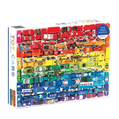 Rainbow Toy Cars 1000 Piece Jigsaw Puzzle F001792 фото