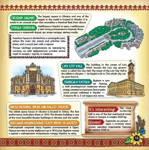 My Ukraine. Моя Україна Книжкова скарбничка Олена Собчук F015189 фото