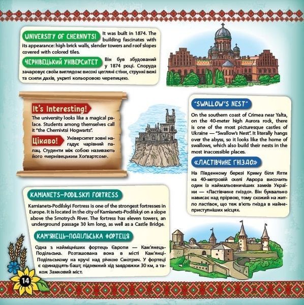 My Ukraine. Моя Україна Книжкова скарбничка Олена Собчук F015189 фото