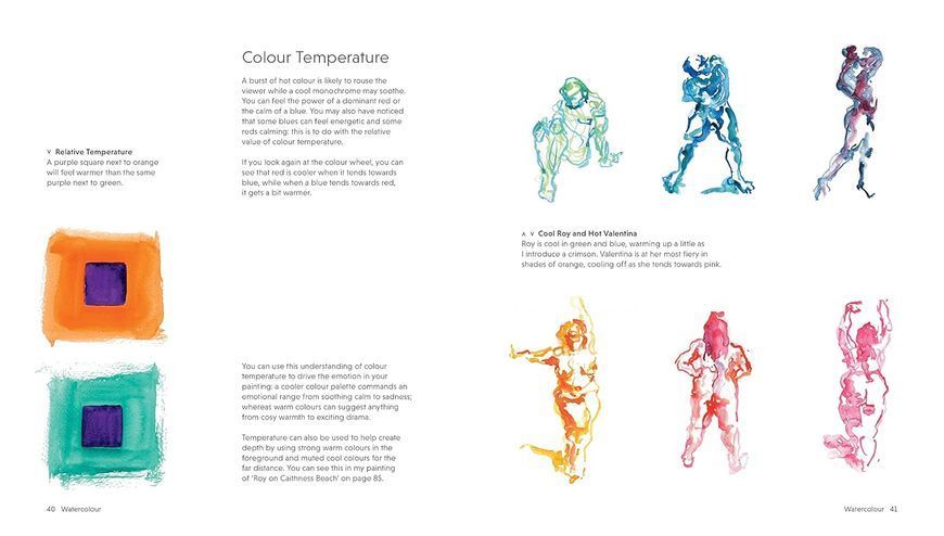 Contemporary Figures in Watercolour. Speed, Gesture and Story F010374 фото
