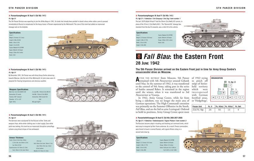 Wehrmacht Panzer Divisions 1939-45: Tanks, Self-Propelled Guns, Halftracks & AFVs F012706 фото