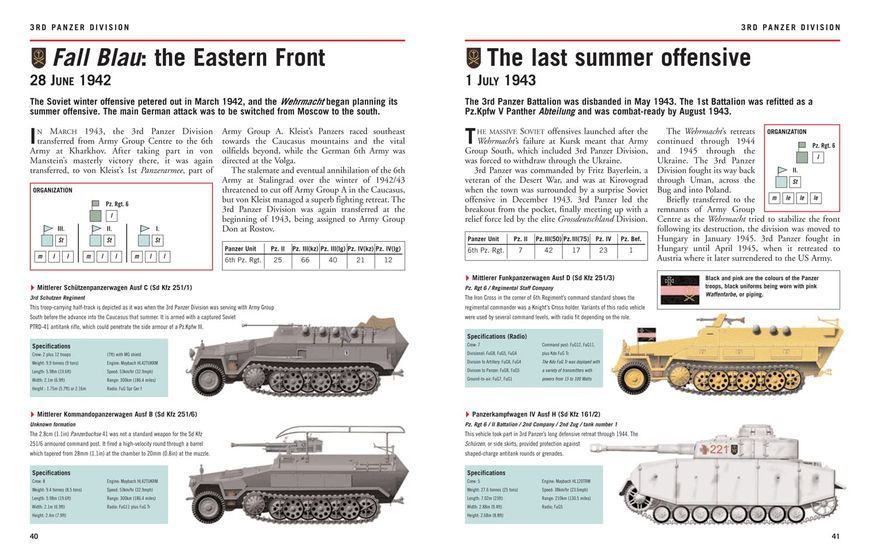 Wehrmacht Panzer Divisions 1939-45: Tanks, Self-Propelled Guns, Halftracks & AFVs F012706 фото