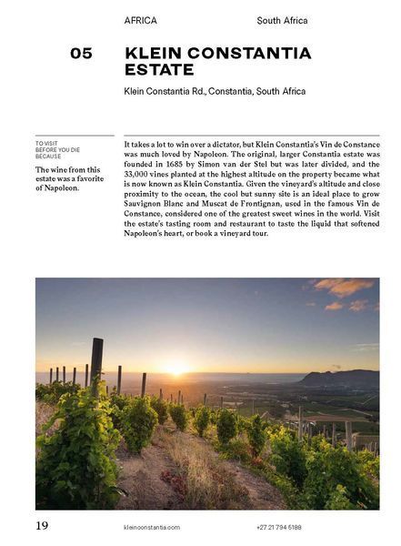 150 Vineyards You Need to Visit Before You Die F011828 фото