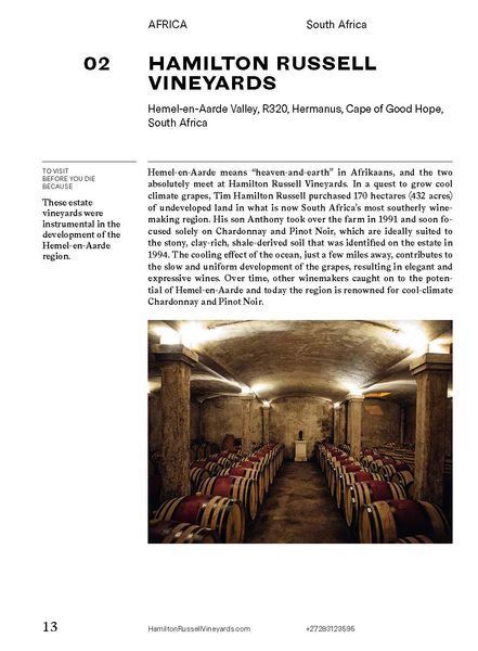 150 Vineyards You Need to Visit Before You Die F011828 фото