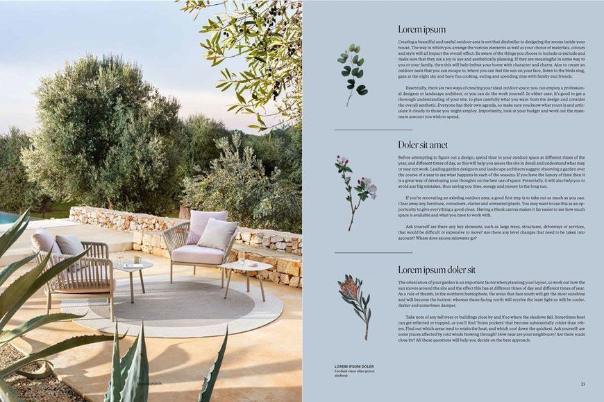 Outdoor Interiors. Bringing Style to Your Garden F010721 фото